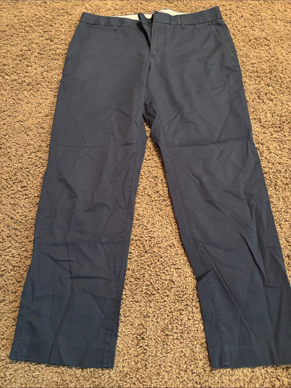 Bonobos Navy Straight Chinos